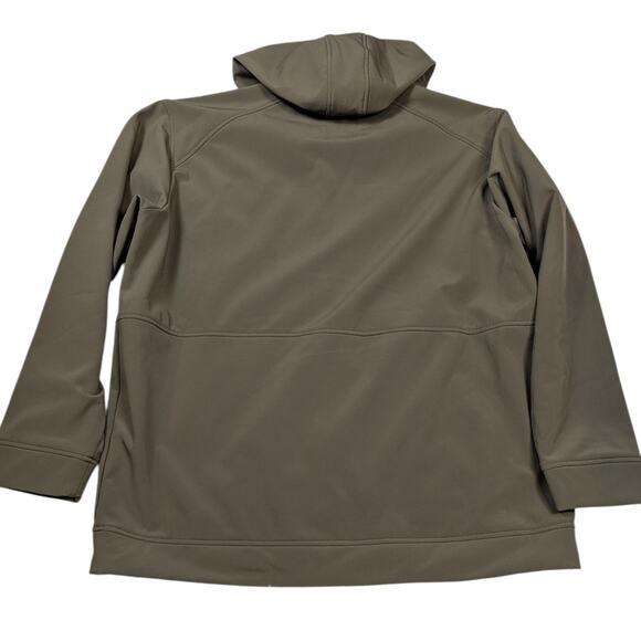 Simms Hooded Rain Jacket Olive Green Size XXL - Picture 3 of 14